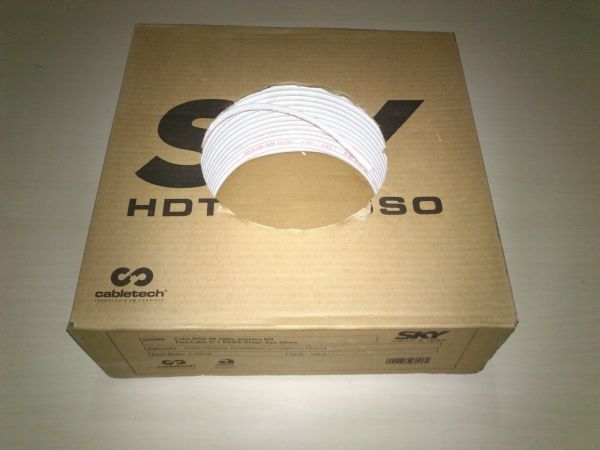 Coaxial Rg6 100mt em porto alegre- - R$60